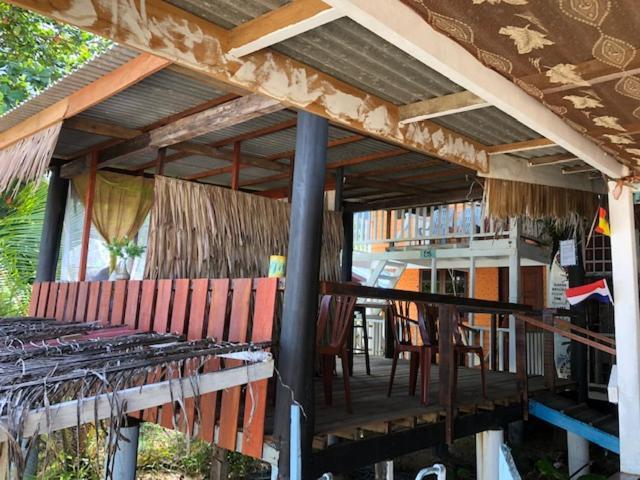 Beach Shack Chalet - Garden View Aframe Big Unit Kampong Juara Luaran gambar