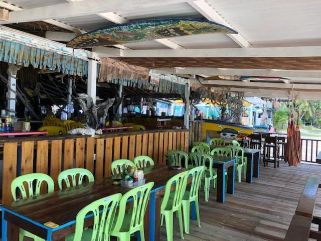 Beach Shack Chalet - Garden View Aframe Big Unit Kampong Juara Luaran gambar