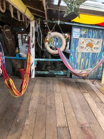 Beach Shack Chalet - Garden View Aframe Big Unit Kampong Juara Luaran gambar