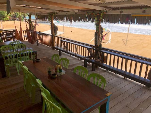 Beach Shack Chalet - Garden View Aframe Big Unit Kampong Juara Luaran gambar